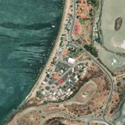 Satellite imagery of Punta Galera, VE