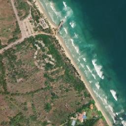 Satellite imagery of Punta Falca, VE