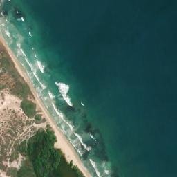 Satellite imagery of Punta Falca, VE