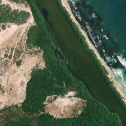 Satellite imagery of Punta Falca, VE