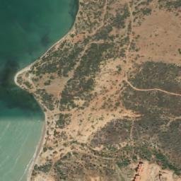 Satellite imagery of Punta Pauji, VE