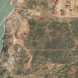 Satellite imagery of Punta Pauji, VE