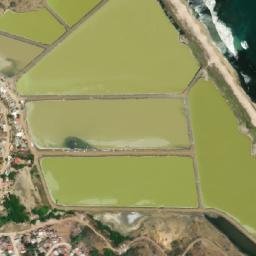 Satellite imagery of Punta Ballena, VE
