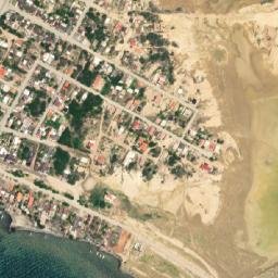 Satellite imagery of Punta Manzanillo, VE