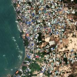 Satellite imagery of Mũi Né, VN