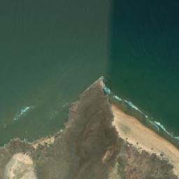 Satellite imagery of Raas Khansiir, SO