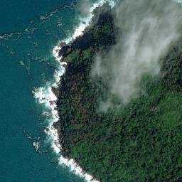 Satellite imagery of Cape Capoas, PH