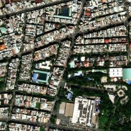Satellite imagery of Nhà thờ Quách Đàm - người lập ra Chợ Lớn (chợ Bình Tây), VN