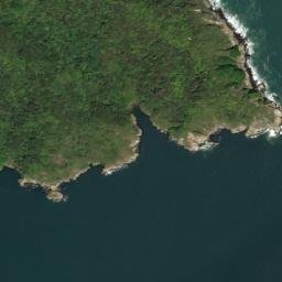 Satellite imagery of Punta Narizona, VE