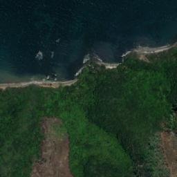 Satellite imagery of Punta La Mona, VE