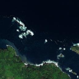 Satellite imagery of Punta Galera, VE