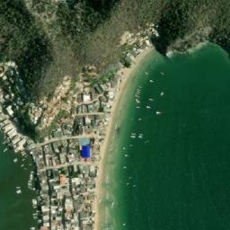Satellite imagery of Punta Petaca, VE