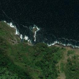 Satellite imagery of Punta Uquire, VE