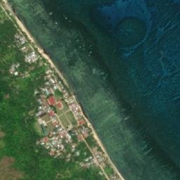 Satellite imagery of Cagosoan Point, PH
