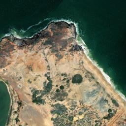Satellite imagery of Punta Celina, VE