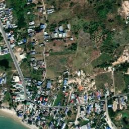 Satellite imagery of Mũi Kê Gà, VN
