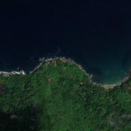 Satellite imagery of Punta Hermita, VE