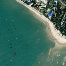 Satellite imagery of Mũi Kê Gà, VN