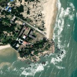 Satellite imagery of Mũi Kê Gà, VN