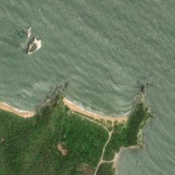 Satellite imagery of Punta Garrapata, VE