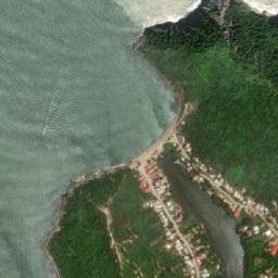 Satellite imagery of Point Salinas, VE