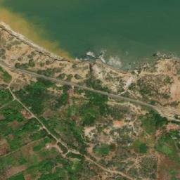 Satellite imagery of Punta Canareque, VE