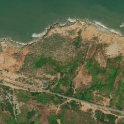 Satellite imagery of Punta Canareque, VE