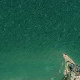 Satellite imagery of Punta Colorada, VE