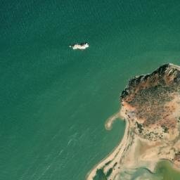 Satellite imagery of Punta Colorada, VE