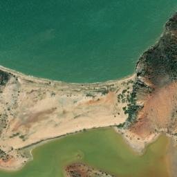 Satellite imagery of Punta Colorada, VE