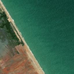Satellite imagery of Punta La Playa, VE
