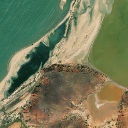 Satellite imagery of Punta Colorada, VE