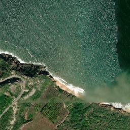 Satellite imagery of Punta Caballo Negro, VE