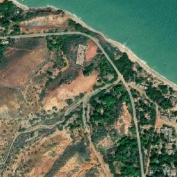 Satellite imagery of Punta Colorada, VE