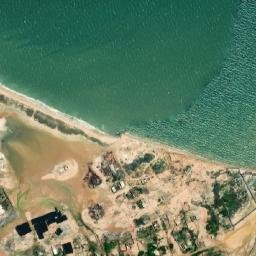 Satellite imagery of Punta Caimancito, VE