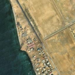 Satellite imagery of Punta Colorada, VE