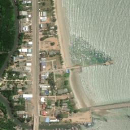Satellite imagery of Laem Saphli, TH