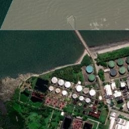 Satellite imagery of Dangal Point, PH