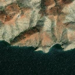 Satellite imagery of Punta Cachimbo, VE