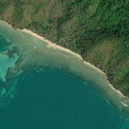 Satellite imagery of Caruangan Point, PH