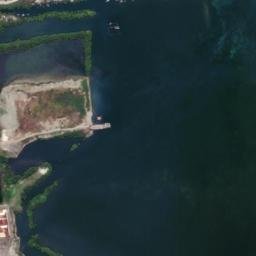 Satellite imagery of Catadman Point, PH