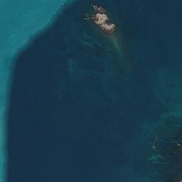 Satellite imagery of Confusion Rock, PH