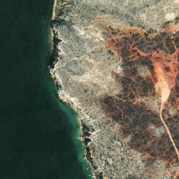 Satellite imagery of Punta Caracare, VE