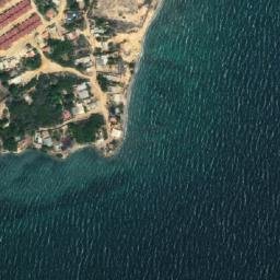 Satellite imagery of Punta Manzanillas, VE