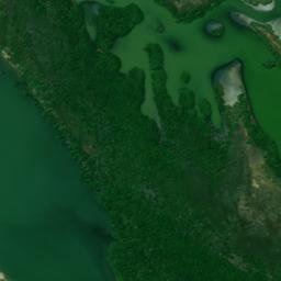 Satellite imagery of Punta Mata Redonda, VE
