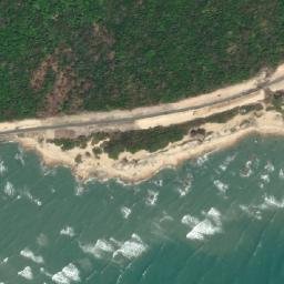 Satellite imagery of Mũi Ba Kiềm, VN