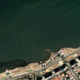 Satellite imagery of Punta Carenero, VE