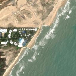 Satellite imagery of Mũi Hồ Tràm, VN