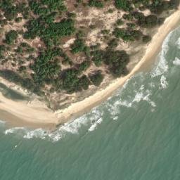 Satellite imagery of Mũi Hồ Tràm, VN