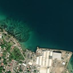 Satellite imagery of Punta Monte Cristo, VE